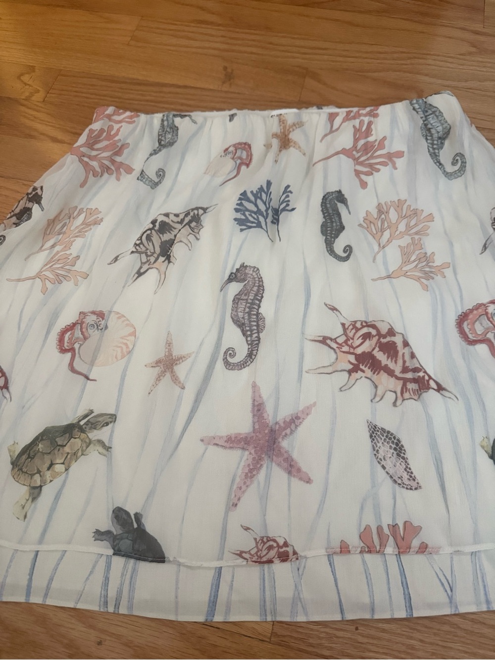 NWOT Club Monaco Ocean Skirt 🐟🐠🌊